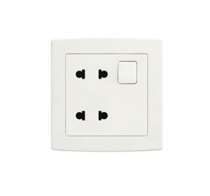 ABB Concept BS 10A Switched Socket