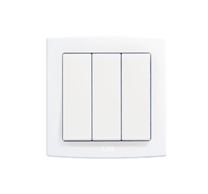 ABB Concept BS 3 Gang 1 Way