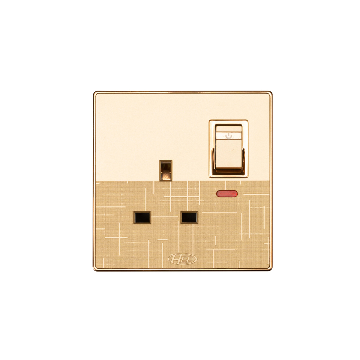 HEE Marigold 13A 3pin Flat socket with switch