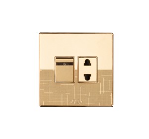 HEE Marigold 2 Pin Socket With Switch