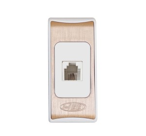 HEE Piano Golden Telephone Socket