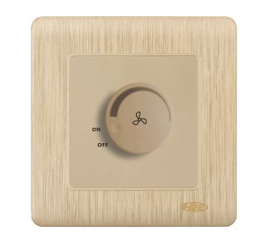 HEE Rose Gold Fan Dimmer without Switch