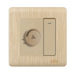 HEE Rose Gold Fan Dimmer with Switch