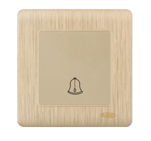 HEE Rose Gold Bell Push Switch