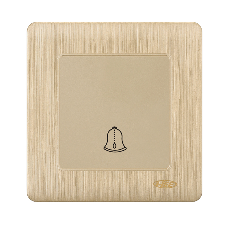 HEE Rose Gold Bell Push Switch