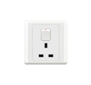 HEE New Classic 13A Flat Switched Socket